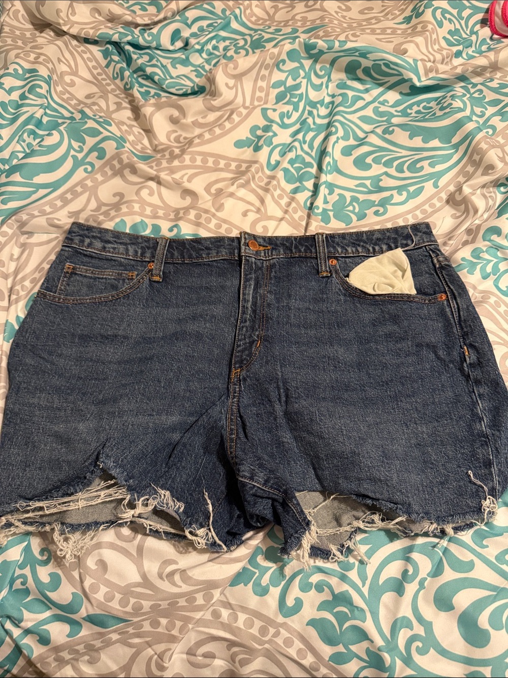 Universal Thread Dark Wash Denim Cutoff Shorts